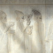 Persepolis, Apadana, East Stairs, Relief of the Lydians