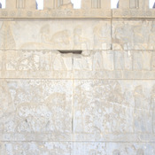 Persepolis, Apadana, East Stairs, Relief of Sagartians and Sogdians