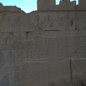 Persepolis, Apadana, East Stairs, Relief, Trees and Medes