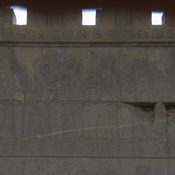Persepolis, Apadana, East Stairs, Relief of the Bactrians