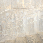 Persepolis, Apadana, East Stairs, Relief of soldiers
