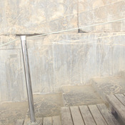 Persepolis, Apadana, East Stairs, Relief of soldiers