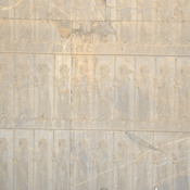 Persepolis, Apadana, East Stairs, Relief of soldiers