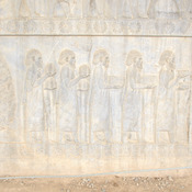 Persepolis, Apadana, East Stairs, Relief of the Greeks