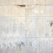 Persepolis, Apadana, East Stairs, Relief with Parthians, Babylonians, and Lydians