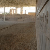 Persepolis, Apadana, East Stairs, Relief, Greeks