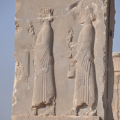 Persepolis, Palace of Xerxes (Hadiš), Relief of two men