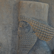 Persepolis, Apadana, Eaststairs, Central relief, Darius