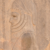 Persepolis, Apadana, Eaststairs, Central relief, Magian