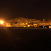 Persepolis, Gate of All Nations and terrace wall at night