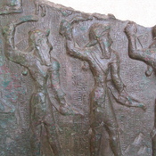Susa, Middle-Elamite basrelief of warrior gods