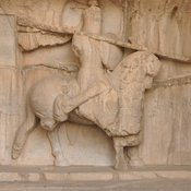 Taq-e Bostan, Large cave, Lower relief: Khusrau II