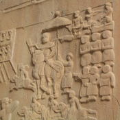 Taq-e Bostan, Large cave, Right-hand relief, Khusrau II