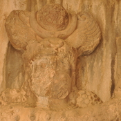 Taq-e Bostan, Large cave, Upper relief: Ahuramazda