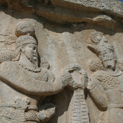 Taq-e Bostan, Relief of  Shapur II, Ahuramazda