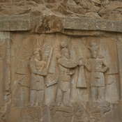 Taq-e Bostan, Relief of Mithra, Shapur II, Ahuramazda, Julian