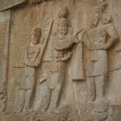 Taq-e Bostan, Relief of Mithra, Shapur II, Ahuramazda, Julian