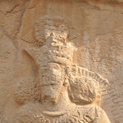 Taq-e Bostan, Relief of Ahuramazda