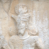 Taq-e Bostan, Relief of Ahuramazda