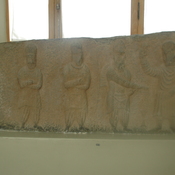 Bard Neshandeh, Parthian relief of five men