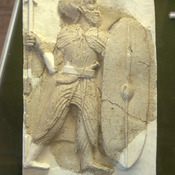 Hashtrud, Zahak Castle, Parthian relief of a warrior