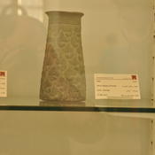 Jiroft, Chlorite vessel with an abstract decoration