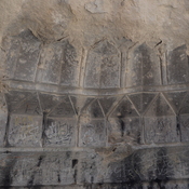 Maragheh, so-called Mithraic cave, Second room, Decoration