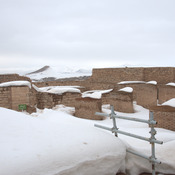 Takht-e Suleyman, Sasanian palace, Fire sanctuary, Throne room