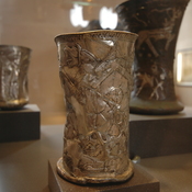 Marlik Civilization, Goblet decorated with mythological figures