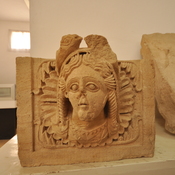 Amman, Relief of a Nabataean head