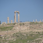 Amman, Citadel from forum