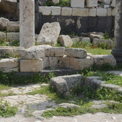 Gadara, Bases of octogonal Byzantine church