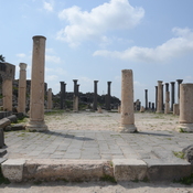 Gadara, Atrium of octogonal Byzantine church