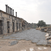 Gadara, Roman north-south mainstreet (cardo) with shops