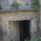 Gadara, East cementary, Entrance of the tomb of Modestus