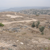 Gadara, Remains of north theater