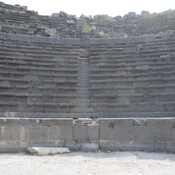 Gadara, Remains of west theater, Seats