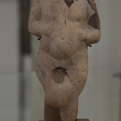 Gerasa,  Headless figurine of a pregnant woman 