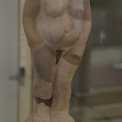 Gerasa,  Headless figurine of a pregnant woman 