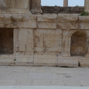 Gerasa,  North theater, Proscaenium with niche