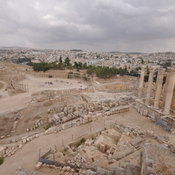Gerasa,  Oval forum with colonnade