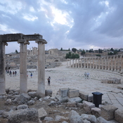 Gerasa,  Oval forum with colonnade