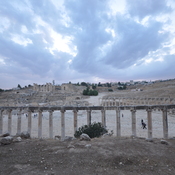 Gerasa,  Oval forum with colonnade