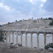 Gerasa,  Oval forum with colonnade