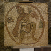 Gerasa,  Church of Elias-Mary-Soreg, Mosaic with vintner