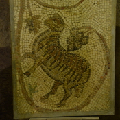 Gerasa,  Church of Elias-Mary-Soreg, Mosaic with sheep