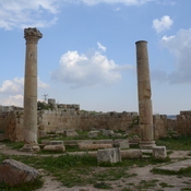 Gerasa,  Remains of church of St John the Baptist