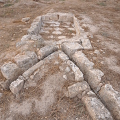 Gerasa,   Remains of the temple of goddess Artemis, Sewer