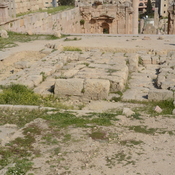 Gerasa,  Remains of the temple of goddess Artemis, Lower altar