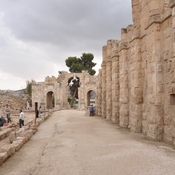 Gerasa,  Remains of the temple of Jupiter, Substructure